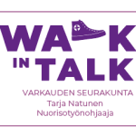 Nuorisotyönohjaaja Tarja Natunen Walk in talk