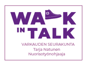 Nuorisotyönohjaaja Tarja Natunen Walk in talk