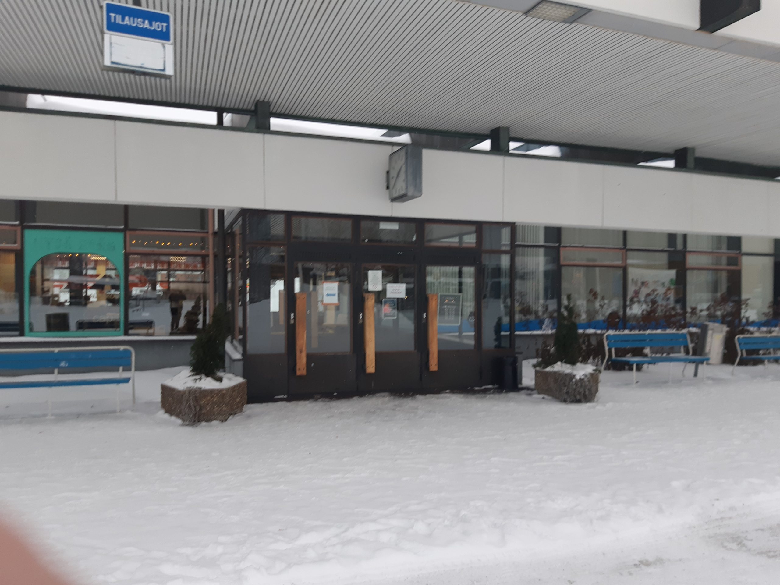 Nuorten tila Luukku Iisalmen linja-autoasemalla