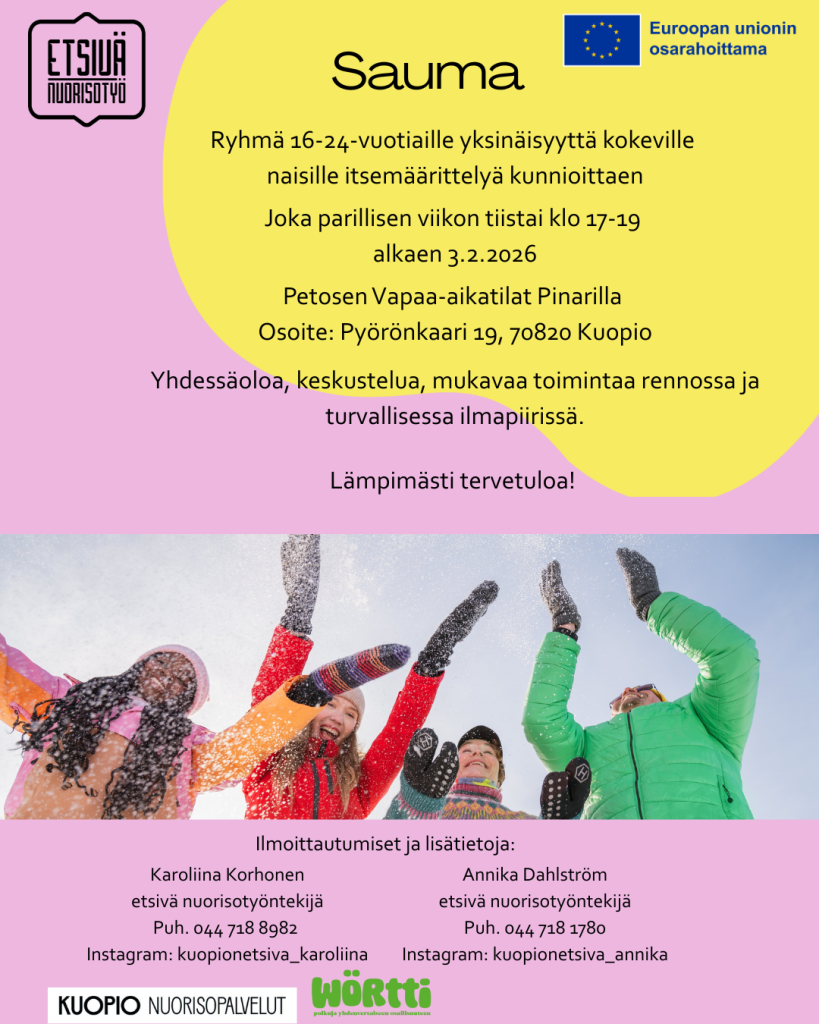 Mainos Sauma-ryhmästä.