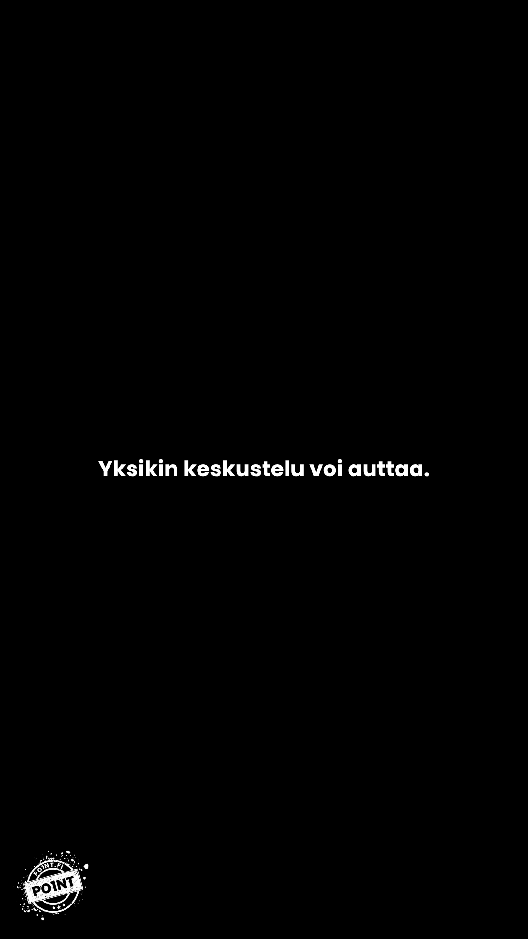 Itsemurhien ehkäisypäivä IG stoori 3